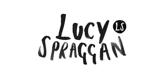i hope you don't mind me writing lucy spraggan logo review