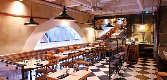limeyard leeds restaurant review interior