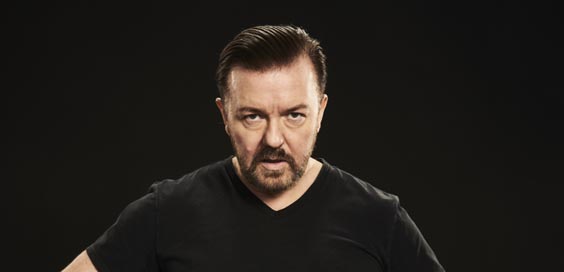 ricky gervais review sheffield city hall 2017