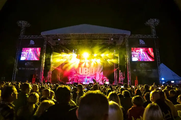 UB40 at Scarborough OAT