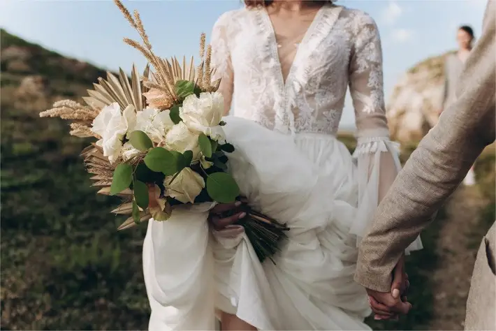 9 Useful Tips on How to Plan a Gorgeous Barn Wedding in Yorkshire flowers