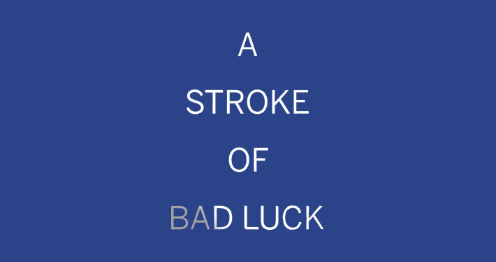 A Stroke of Bad Luck Diane Janes Book Review main logo