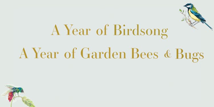 A Year of Birdsong & A Year of Garden Bees and Bugs by Dominic Couzens and Gail Ashton Review (1)