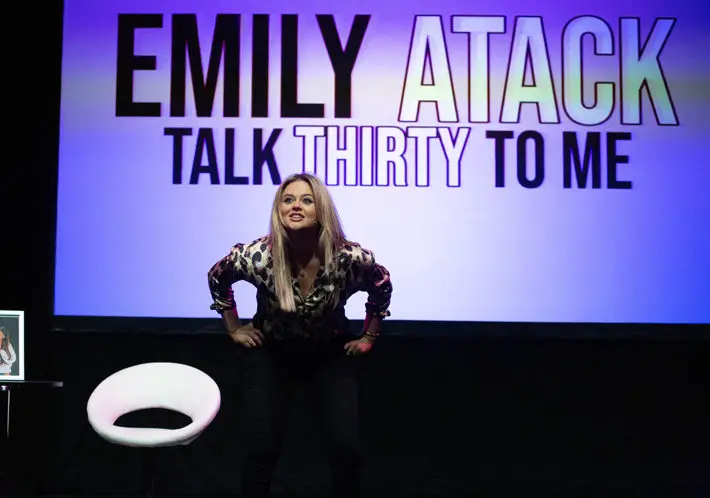 An Interview With Emily Atack stage