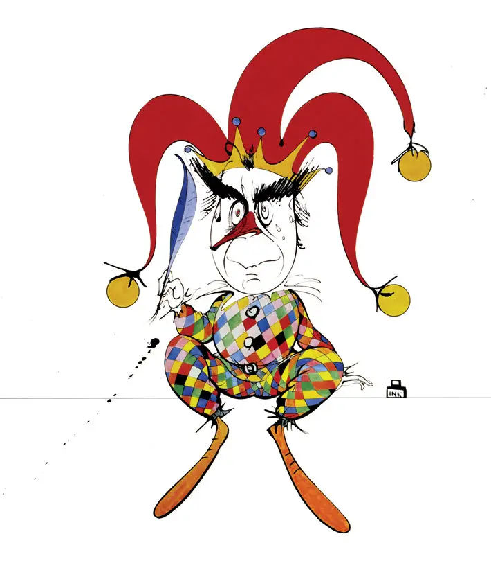 An Interview with Gerald Scarfe jester