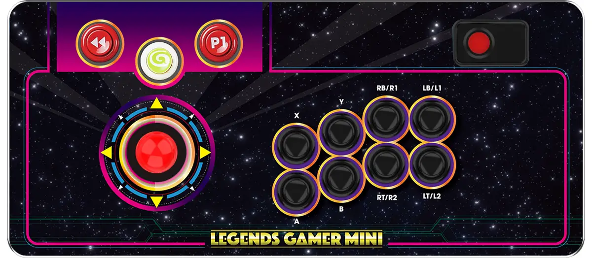 AtGames Legends Gamer Mini