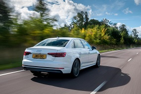 Audi A4 saloon review rear