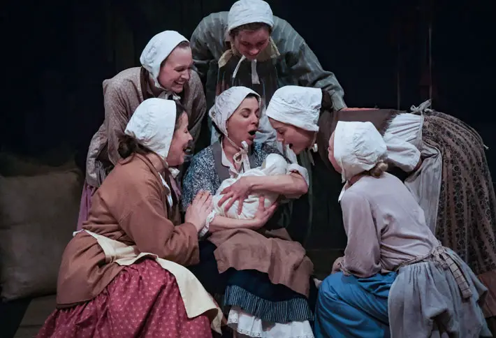 Ballad of Maria Marten Review Stephen Joseph Theatre Scarborough February 2020 baby