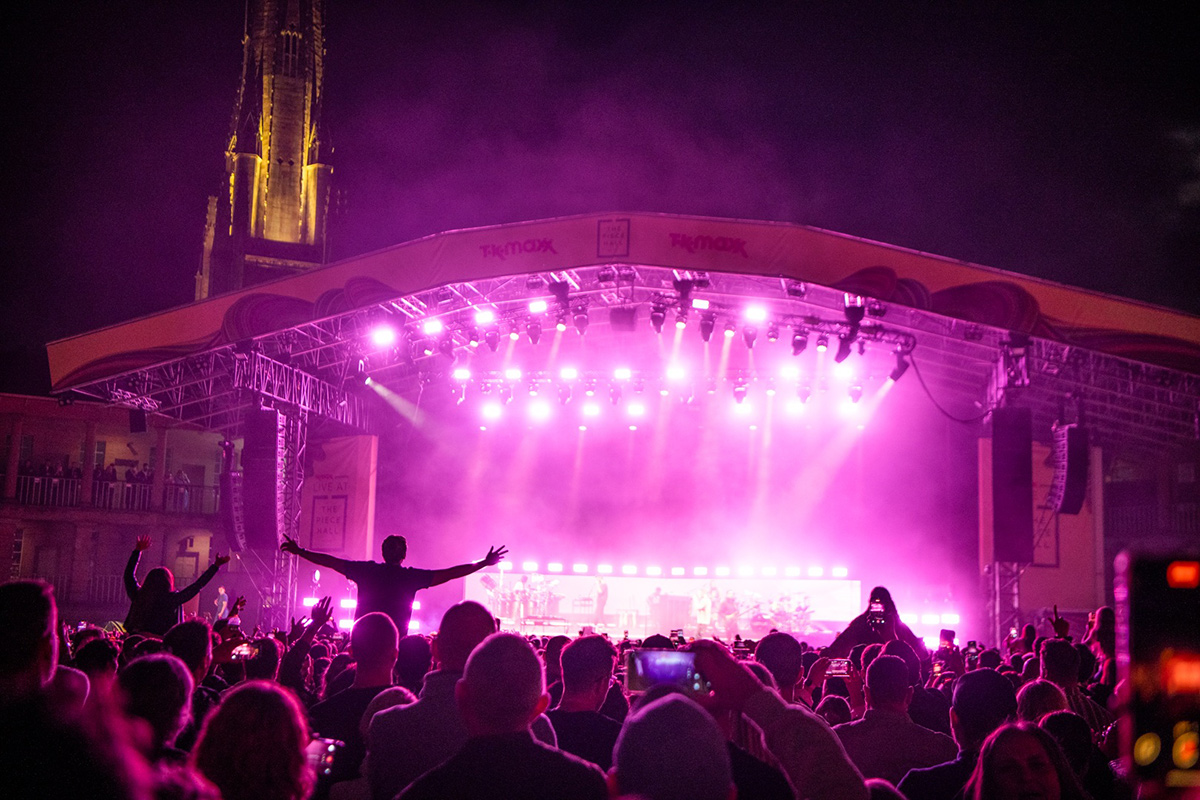 Bastille Live Review The Piece Hall Halifax