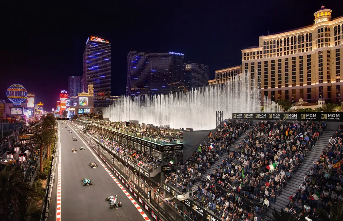 Strip Tease - Las Vegas Putting On a Spectacular F1 Show