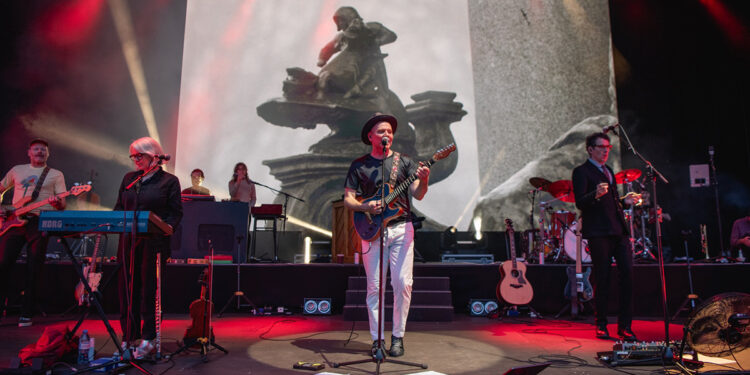 Belle and Sebastian The Piece Hall Halifax
