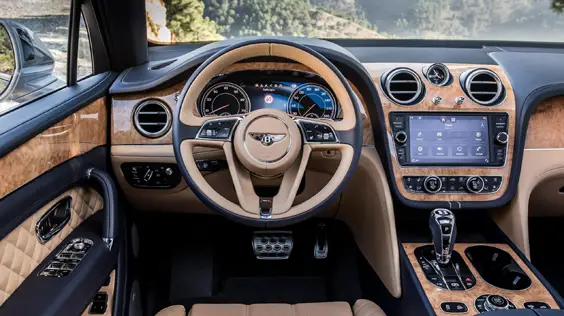 Bentley Bentayga W12 interior