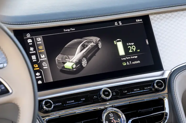 Bentley Flying Spur Mulliner Hybrid – Review screen