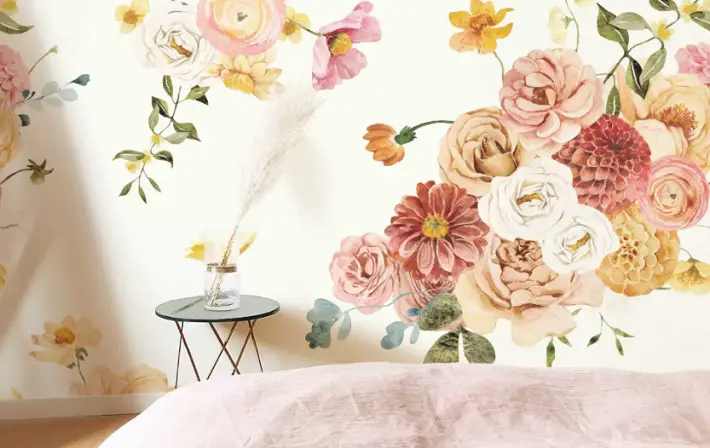 Best Floral Patterns to Add to Your Walls for an Amazing DIY Transformation flowers