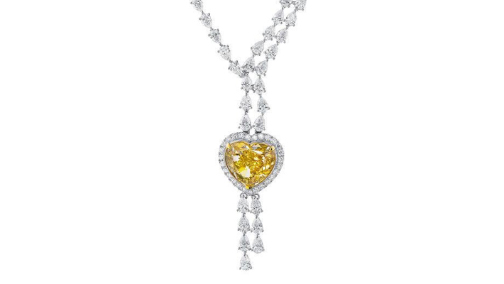 Best Yellow Diamond Necklaces 3