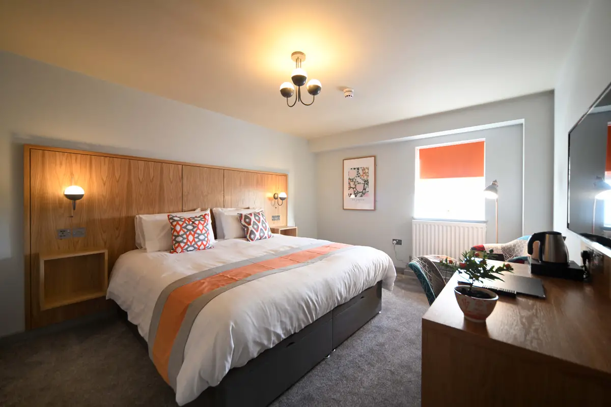 Bishop Auckland and the Park Head Hotel Review room