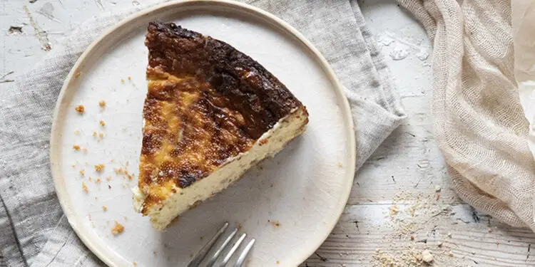 Burnt Basque Cheescake – Recipe main