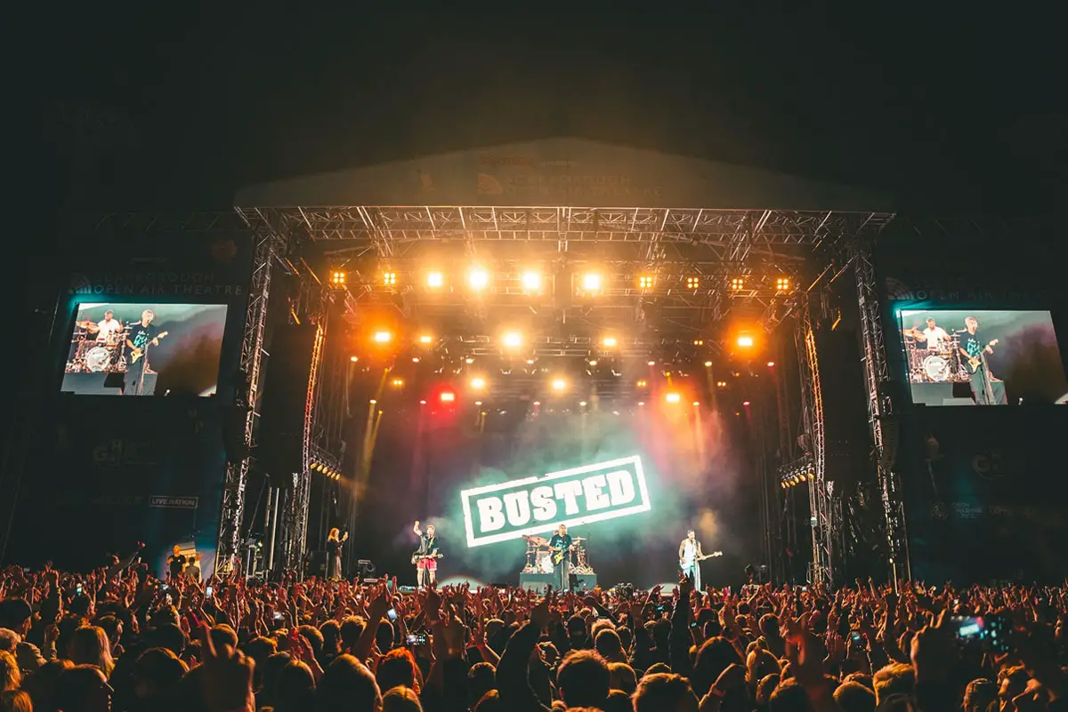 Busted – Live Review – Scarborough Open Air Theatre (1)