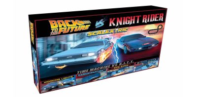 C1431M Scalextric 1980s TV - Back to the Future vs Knight Rider Race Set – Review