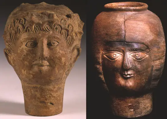 Cemeteries of Roman York head pots