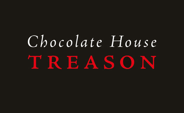 Chocolate House Treason David Fairer Book Review logo main