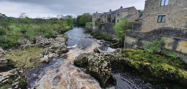 Circular Walk Along the River Wharfe, Starting in Grassington downstream