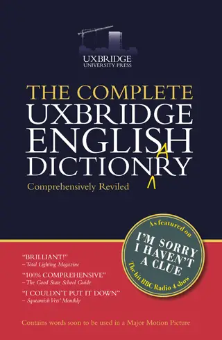 Complete Uxbridge English Dictionary book review cover