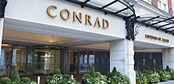 Conrad London St James Hotel Review exterior
