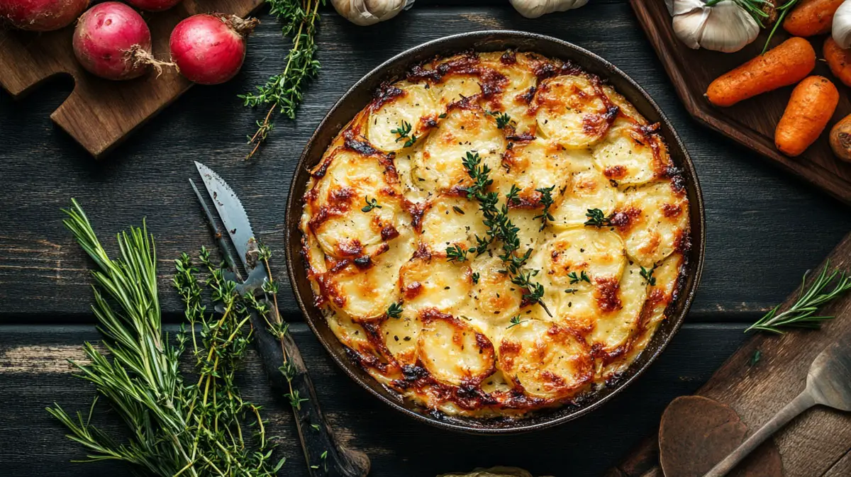 Creamy Creations 10 Delicious Recipes Made with Cream potato gratin