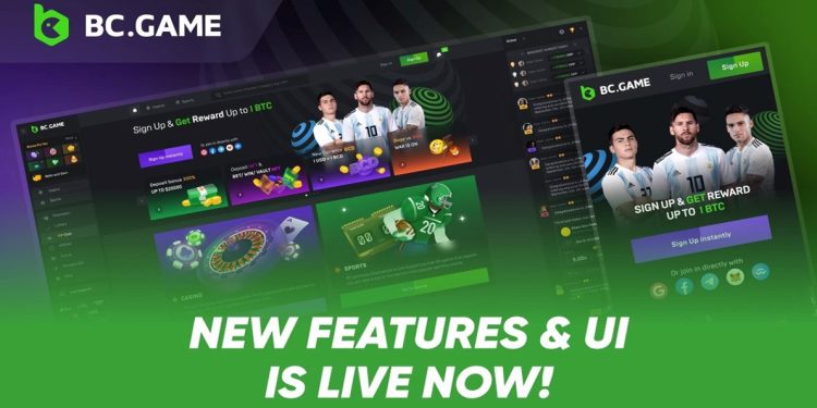Crypto Casino BC.GAME Launches A New Website