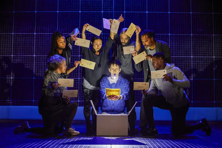 Curious Incident of the Dog in the Night Time Review Sheffield Lyceum light