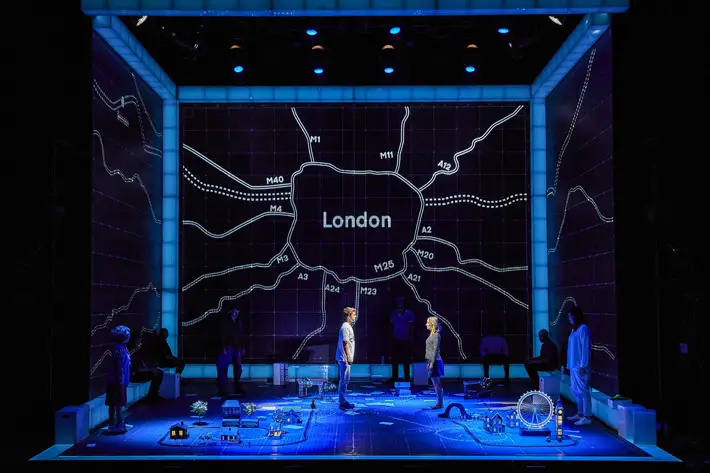 Curious Incident of the Dog in the Night Time Review Sheffield Lyceum stage