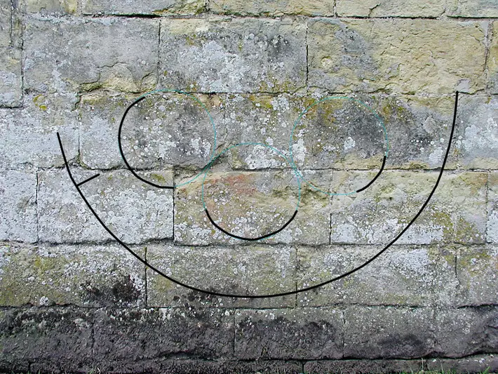 Daisy Wheel of Byland Abbey carving
