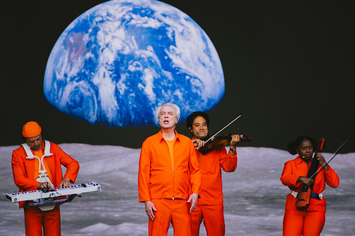 David Byrne The Piece Hall Halifax