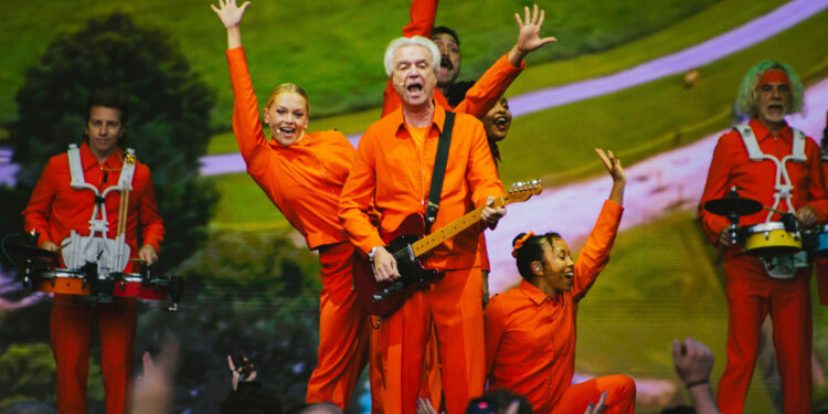 David Byrne The Piece Hall Halifax