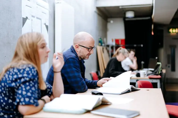 Director Mark Babych on The Beauty Queen of Leenane rehearsal