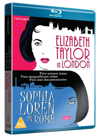 Elizabeth Taylor in London Sophia Loren in Rome Review cover