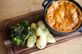 devonshire brasserie arms pie bolton abbey review