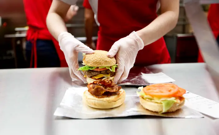 Five Guys, York Designer Outlet Restaurant Review burger