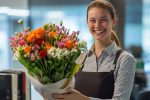 Flower Delivery to the Office