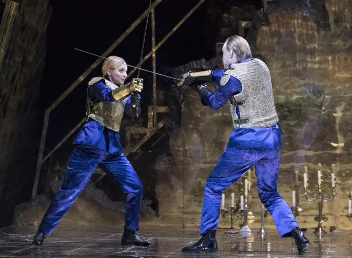 Giulio Cesare opera north leeds grand theatre september 2019 review fight