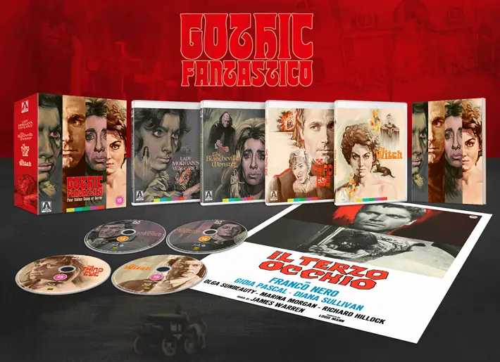 Gothic Fantastico Four Italian Tales of Terror - On Limited Edition Blu-ray set