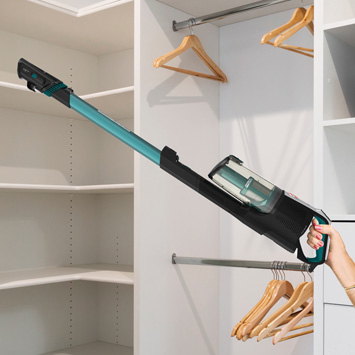H-Free 500 Cordless Vacuum Cleaner Review shelf