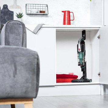 H-Free 500 Cordless Vacuum Cleaner Review storage