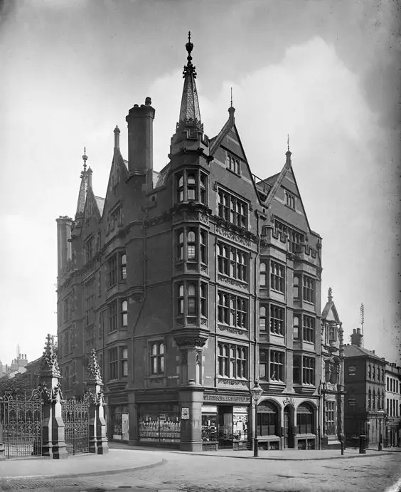 Historic Images of Sheffield City Centre pawson and brailsford building