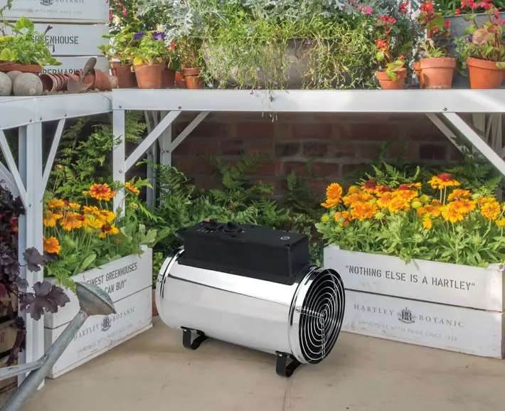 How a Greenhouse Can Extend the Growing Season Through Winter heater