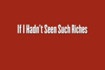 If I Hadn’t Seen Such Riches by Daniel Williamson – Review (2)