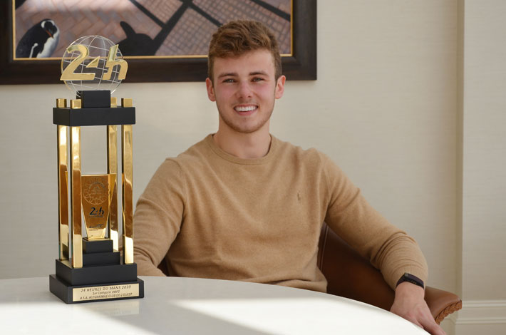 Interview Phil Hanson Motor Racing Driver trophy