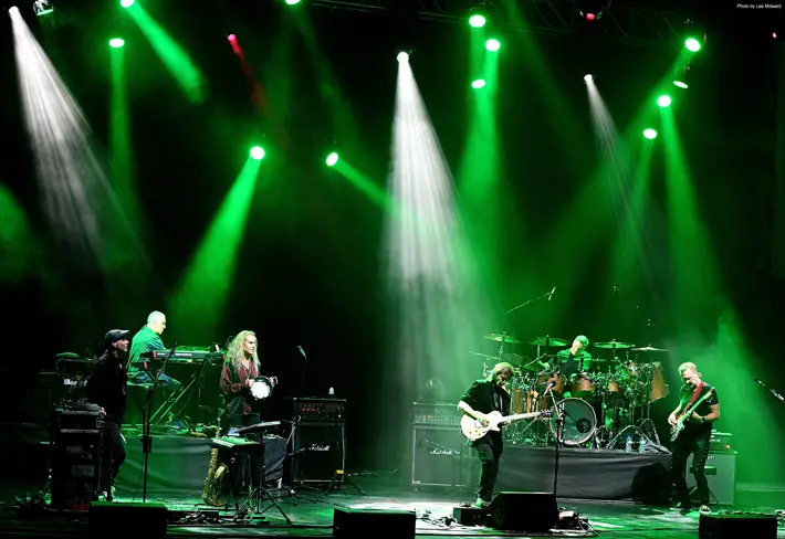 Interview with Steve Hackett live