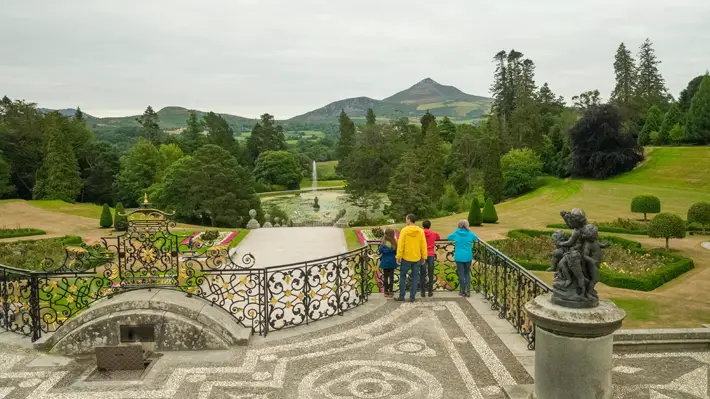 Ireland Best Places to Explore by Car After Taking the Ferry Powerscourt-House